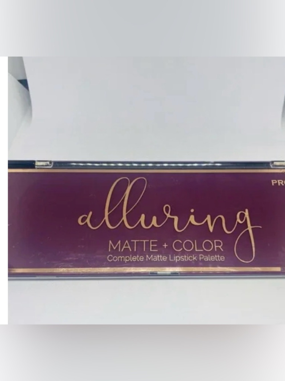 Profusion Cosmetics Alluring Matte + Color Lipstick Palette - Plum & Gold